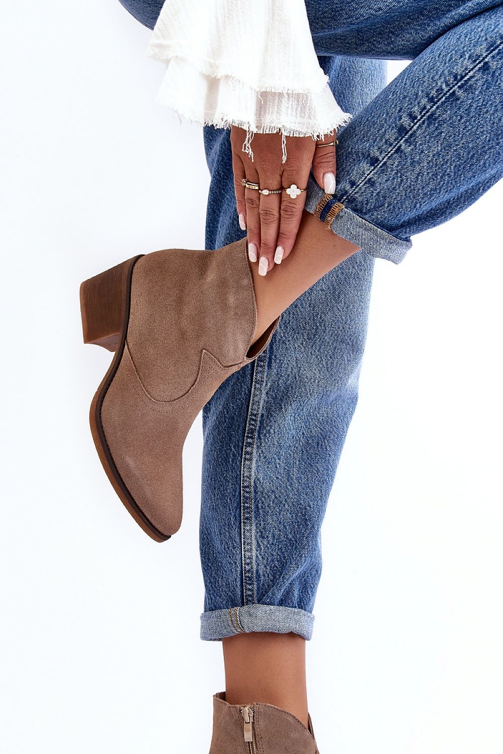 Stiefeletten mit Absatz Step in style