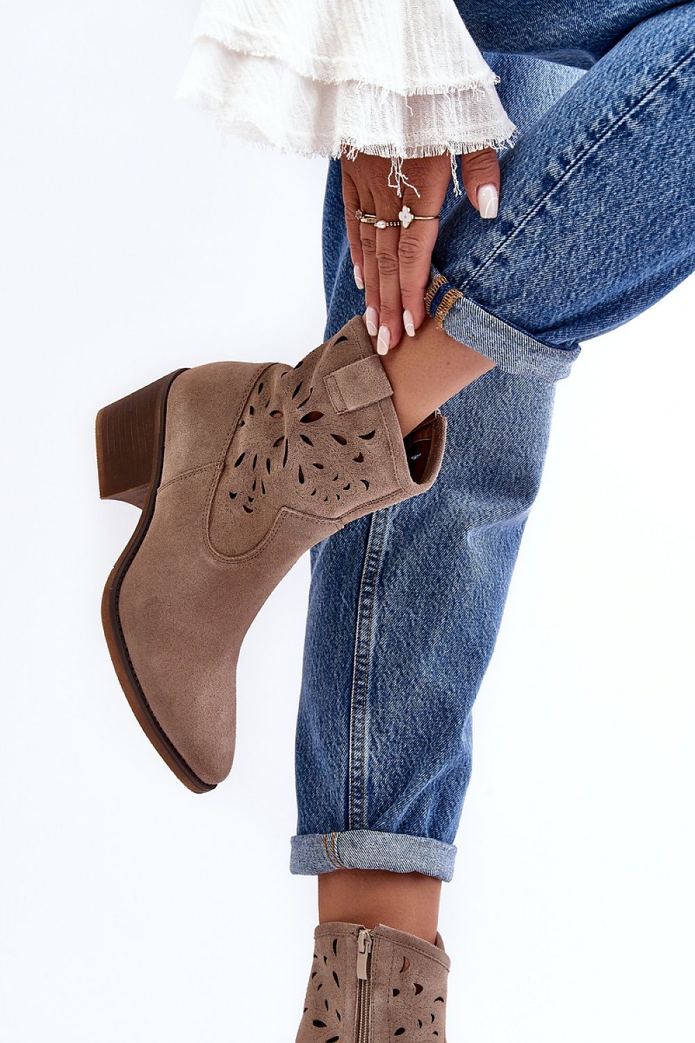 Stiefeletten mit Absatz Step in style