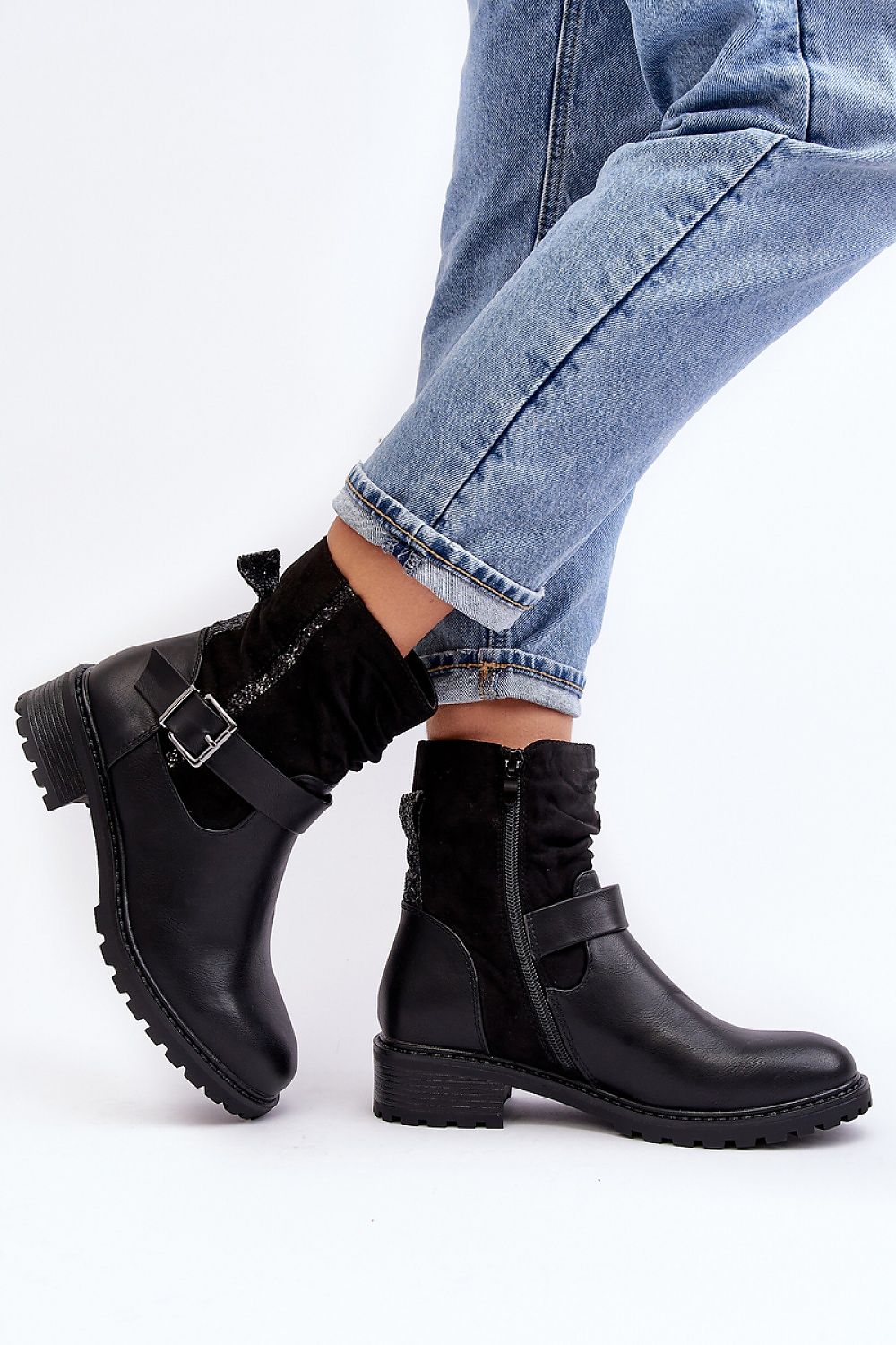 Stiefeletten mit Absatz Step in style