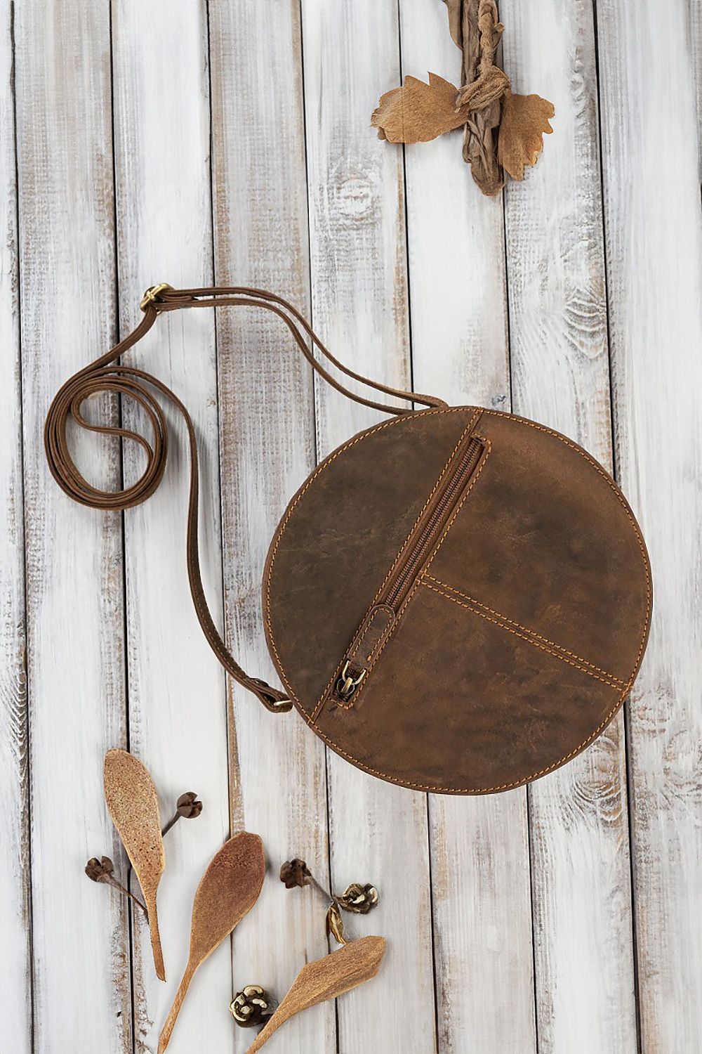 Naturledertasche Galanter