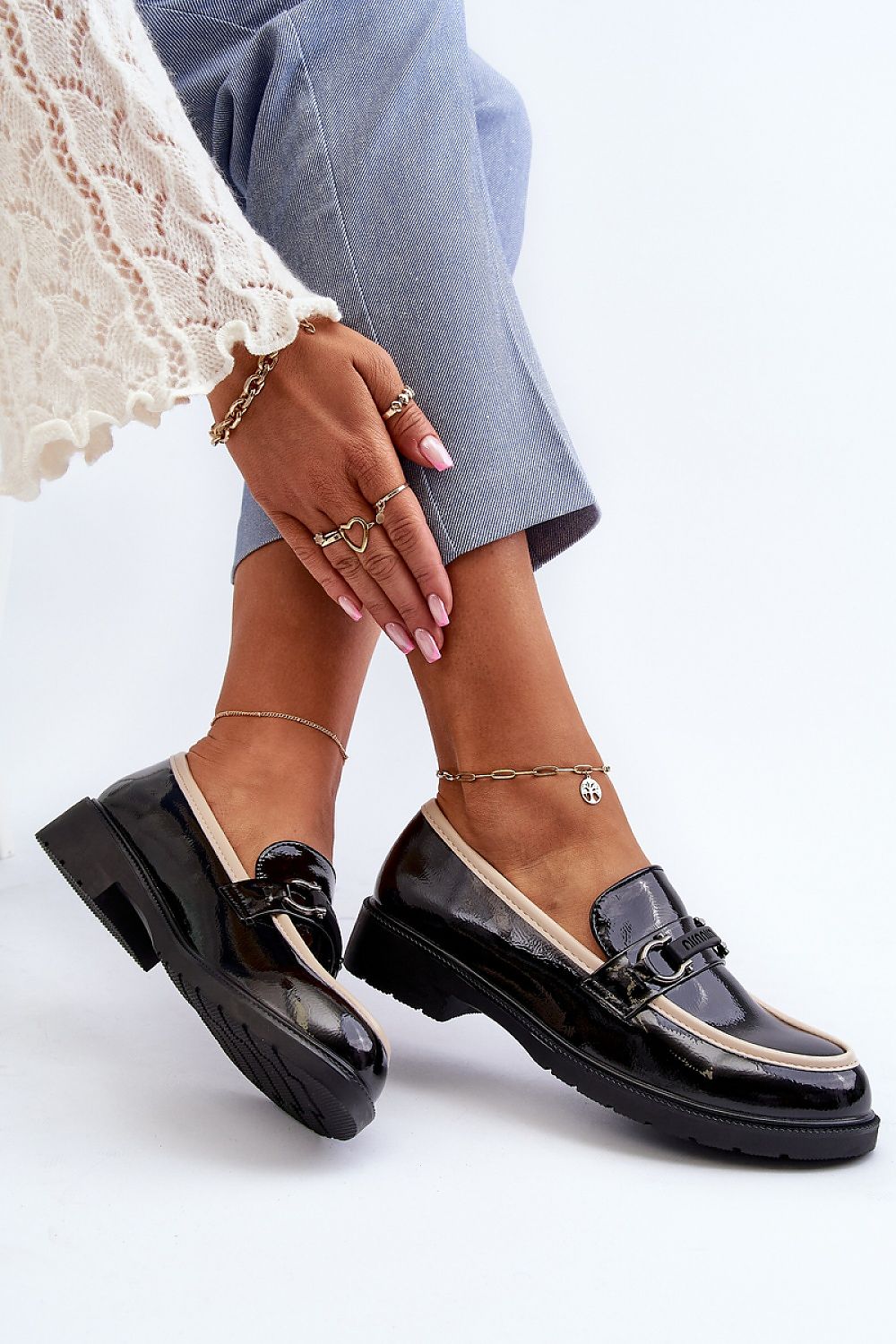 Halbschuhe Step in style