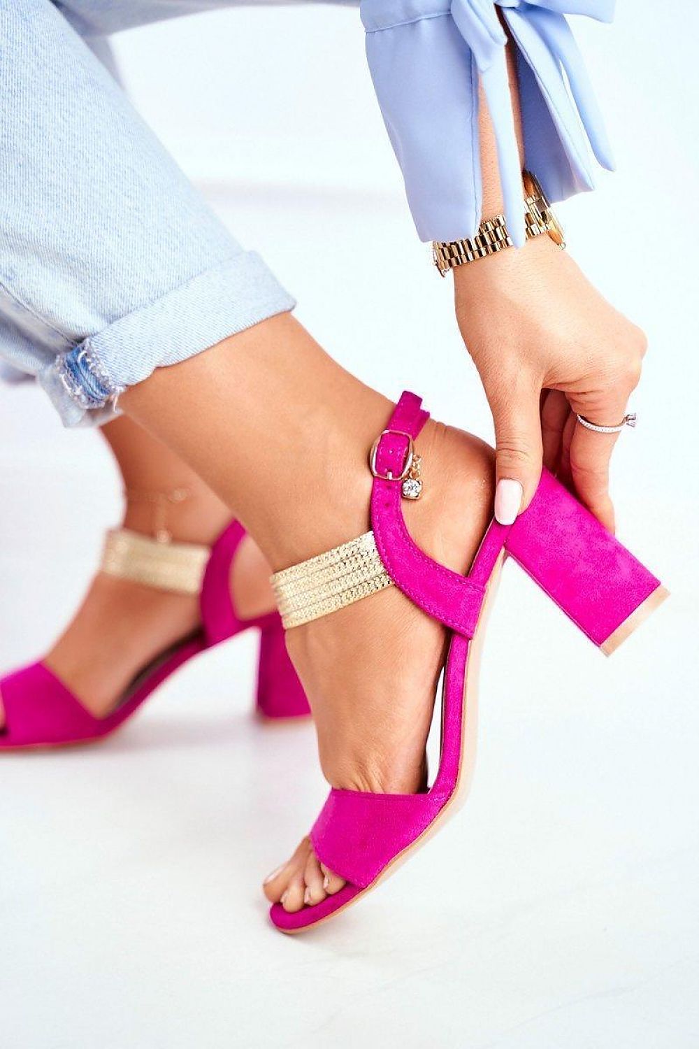Sandalen mit Absatz Step in style