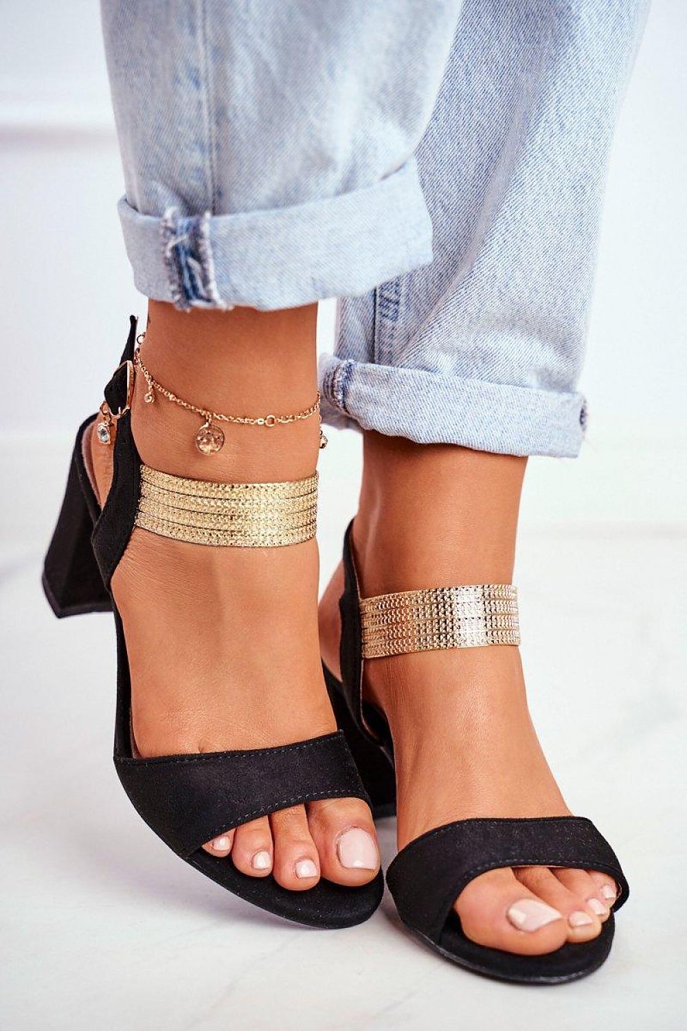 Sandalen mit Absatz Step in style