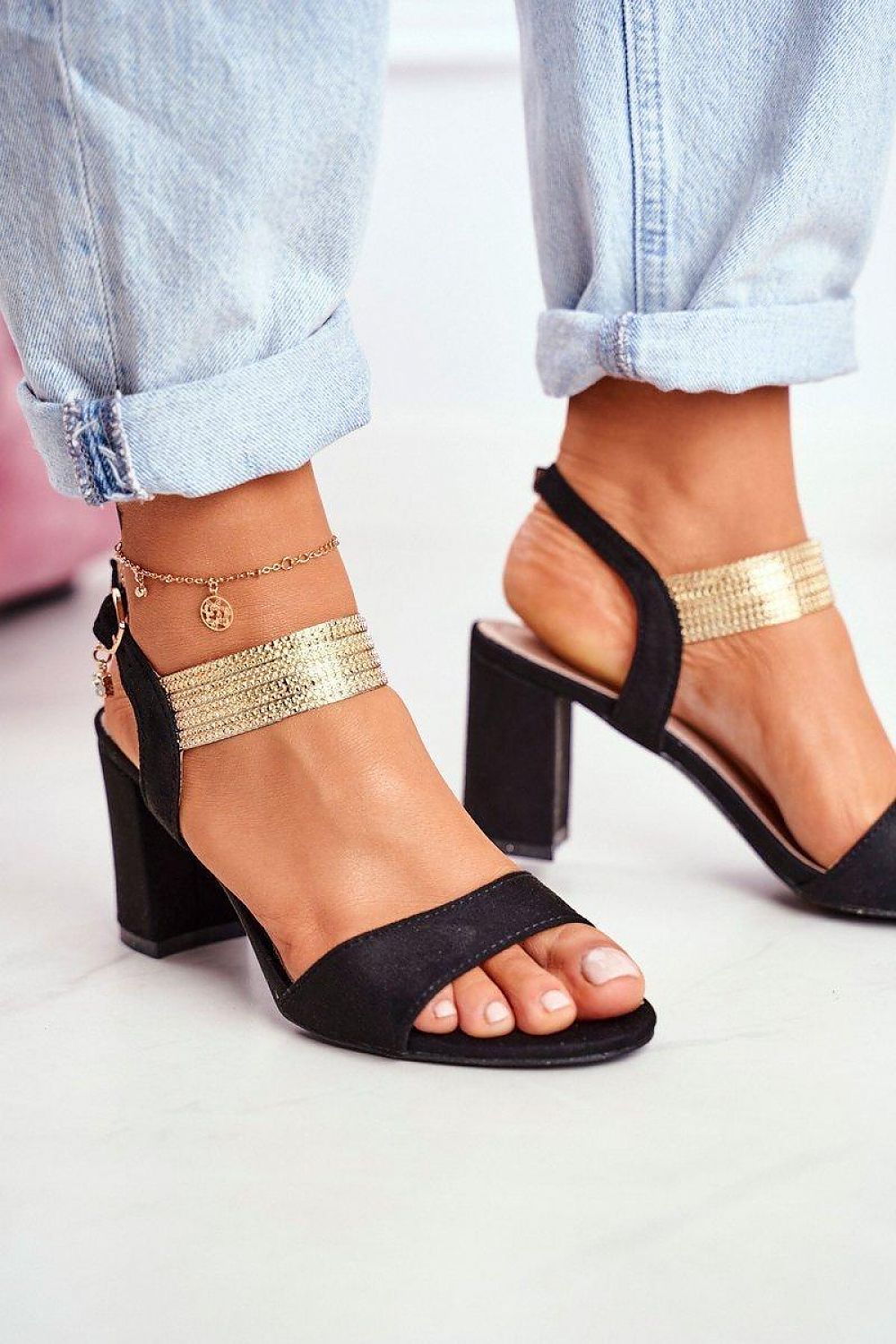 Sandalen mit Absatz Step in style