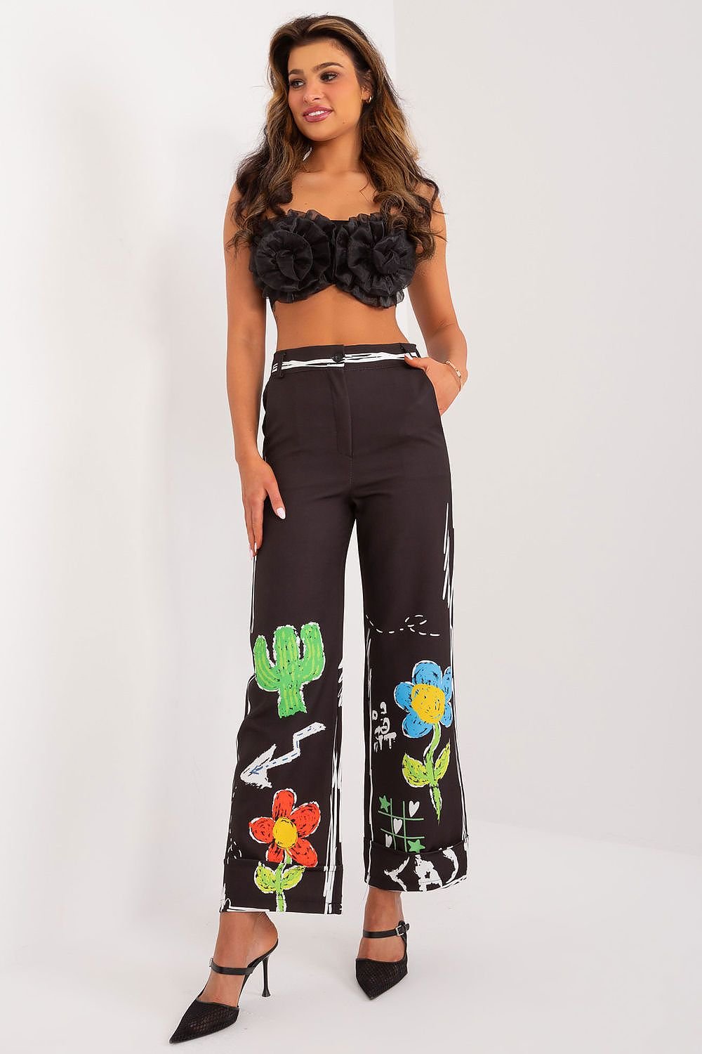 Damen Hose Italy Moda