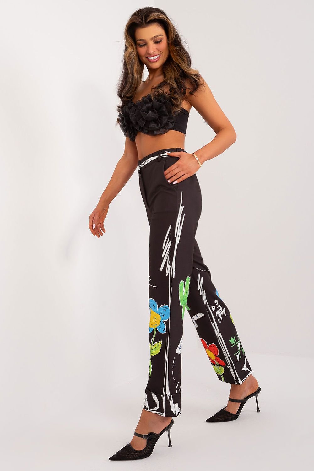 Damen Hose Italy Moda