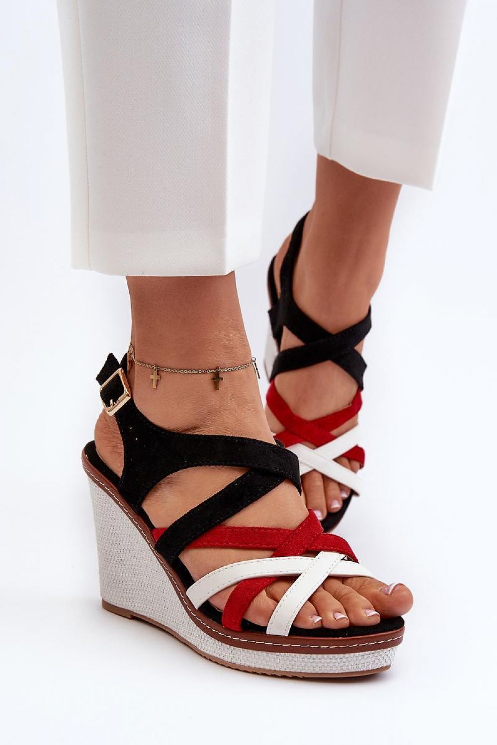 Keilabsatz Sandalen Step in style