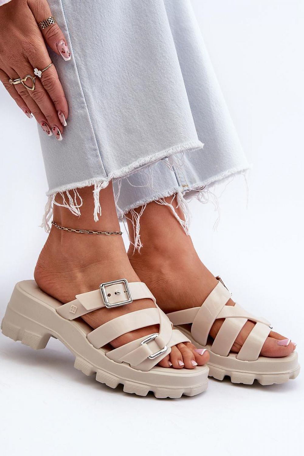 Pantoletten Step in style