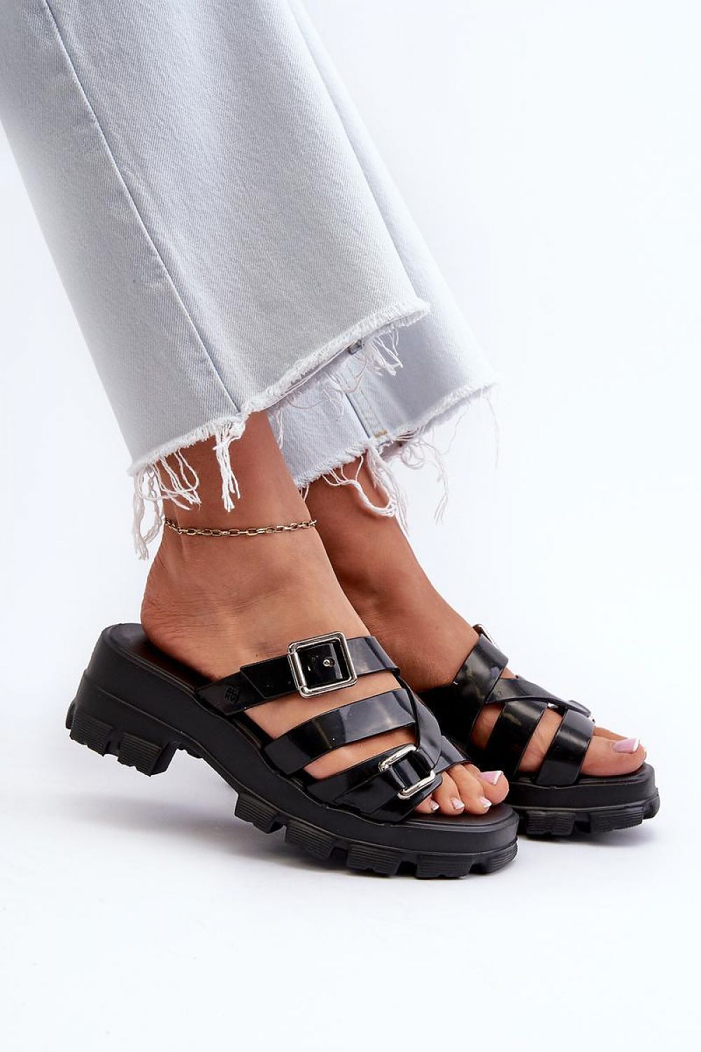 Pantoletten Step in style