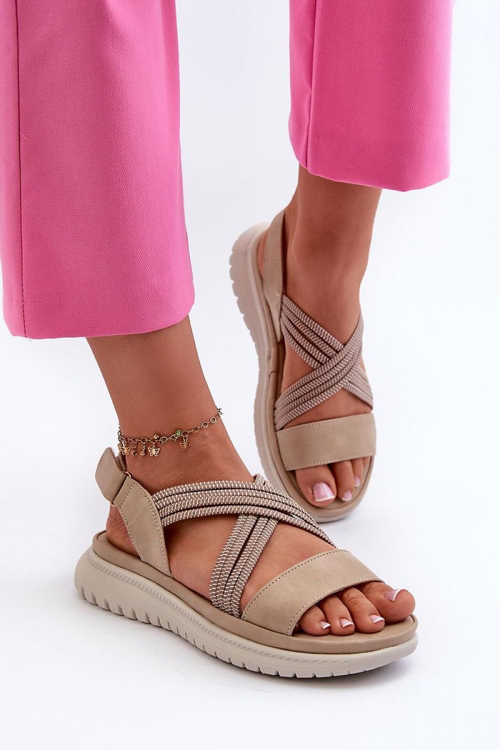 Keilabsatz Sandalen Step in style