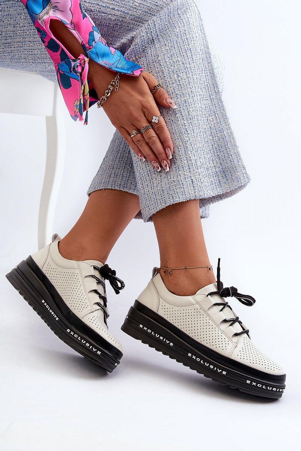Halbschuhe Step in style