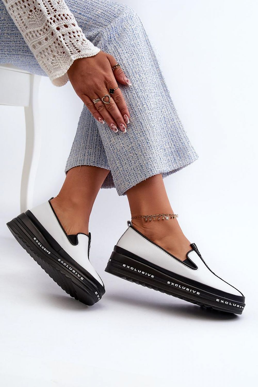 Halbschuhe Step in style