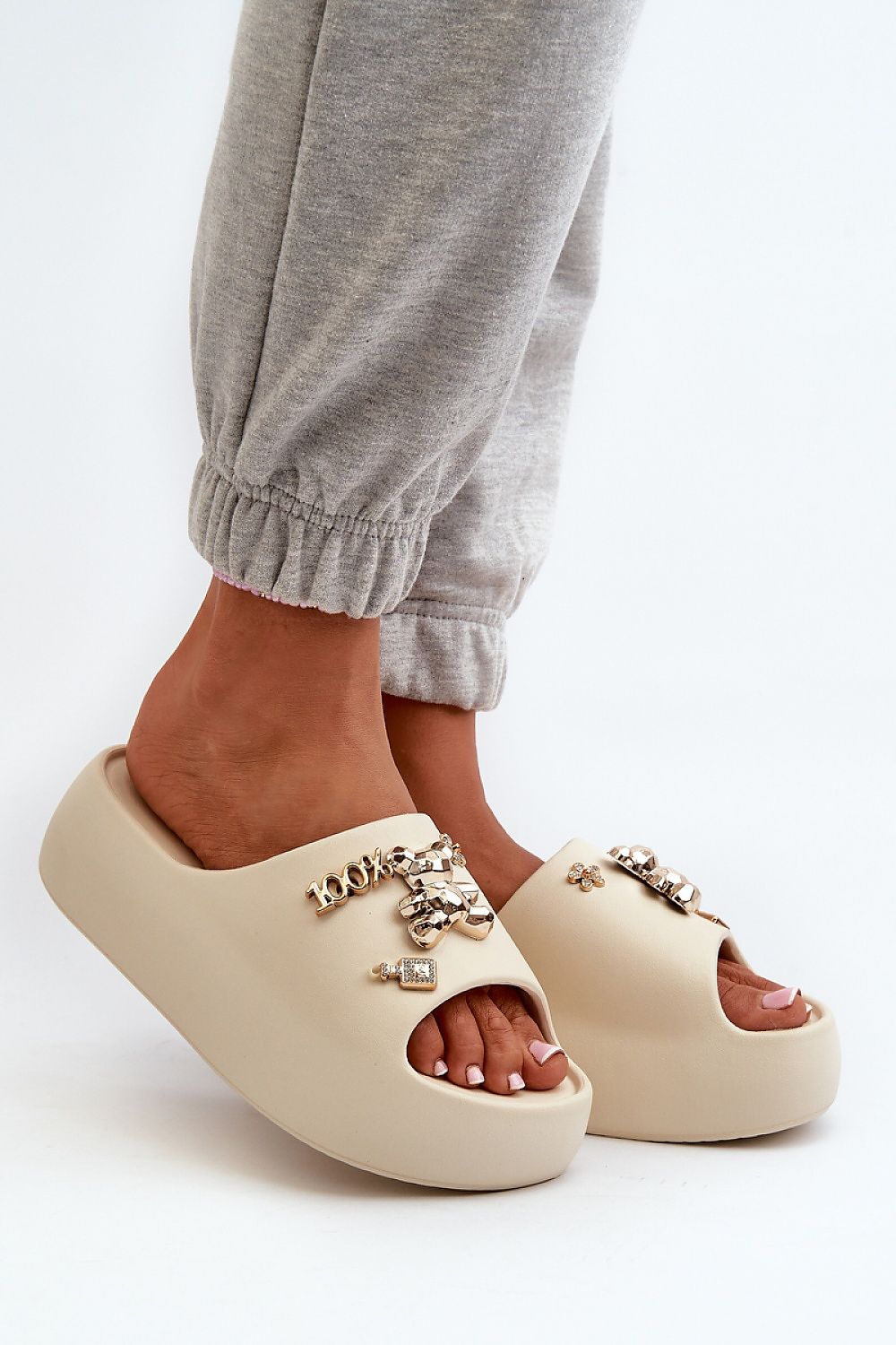 Pantoletten Step in style