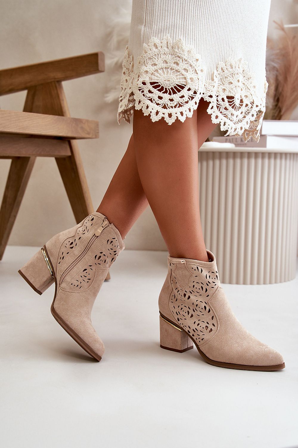 Stiefeletten mit Absatz Step in style