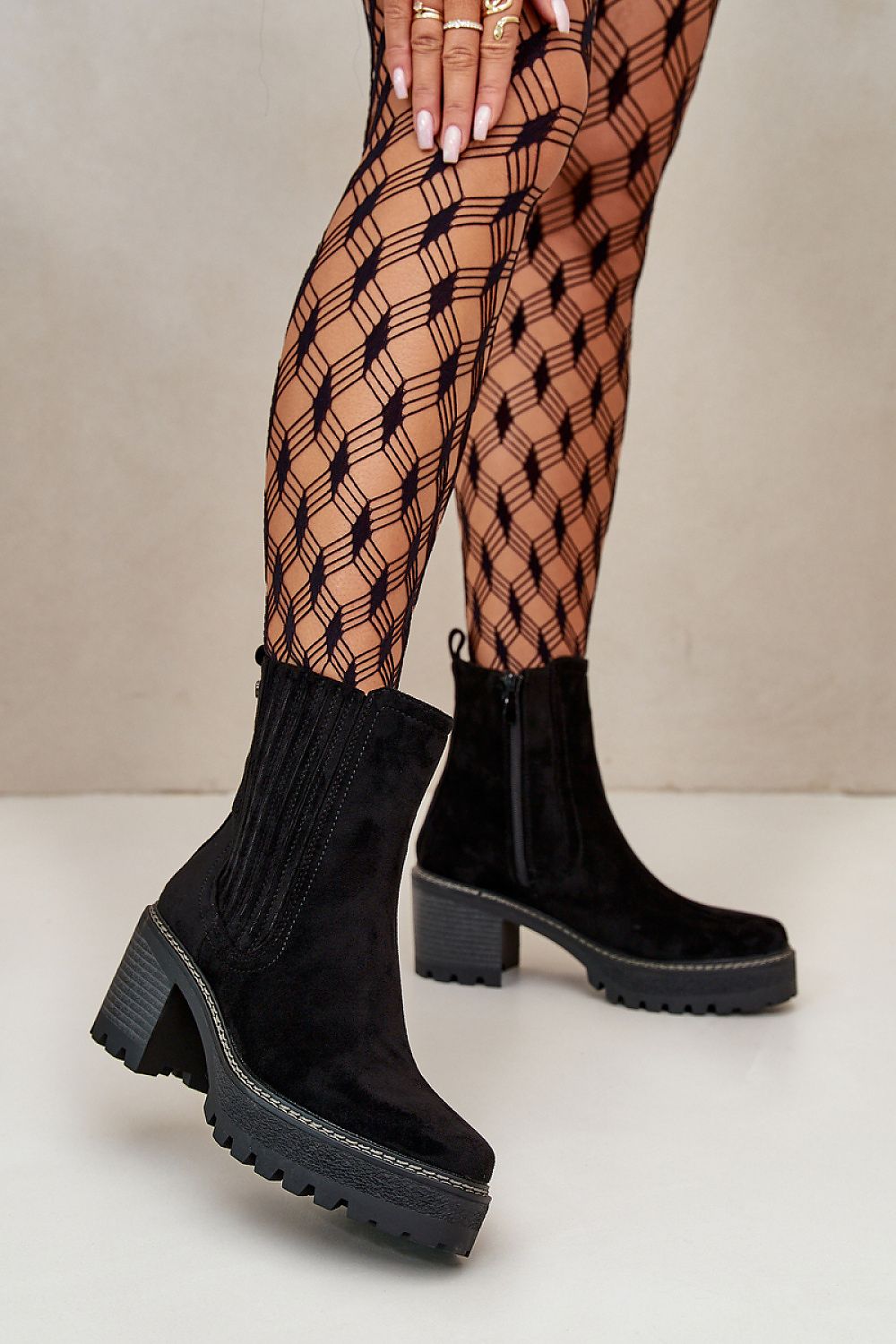 Stiefeletten mit Absatz Step in style