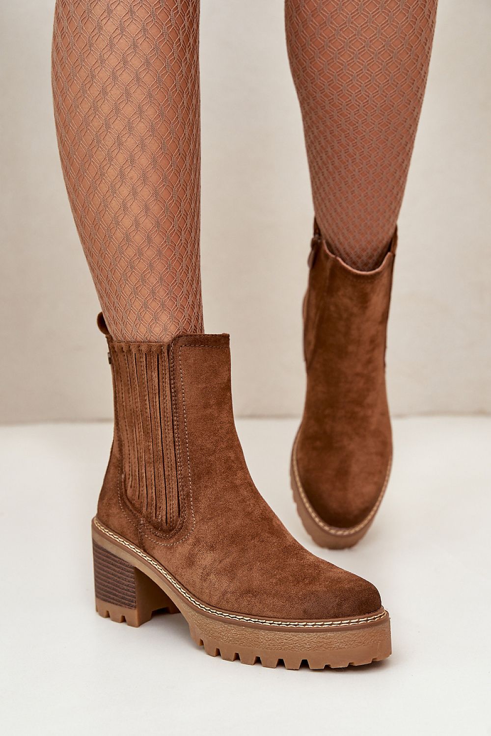 Stiefeletten mit Absatz Step in style