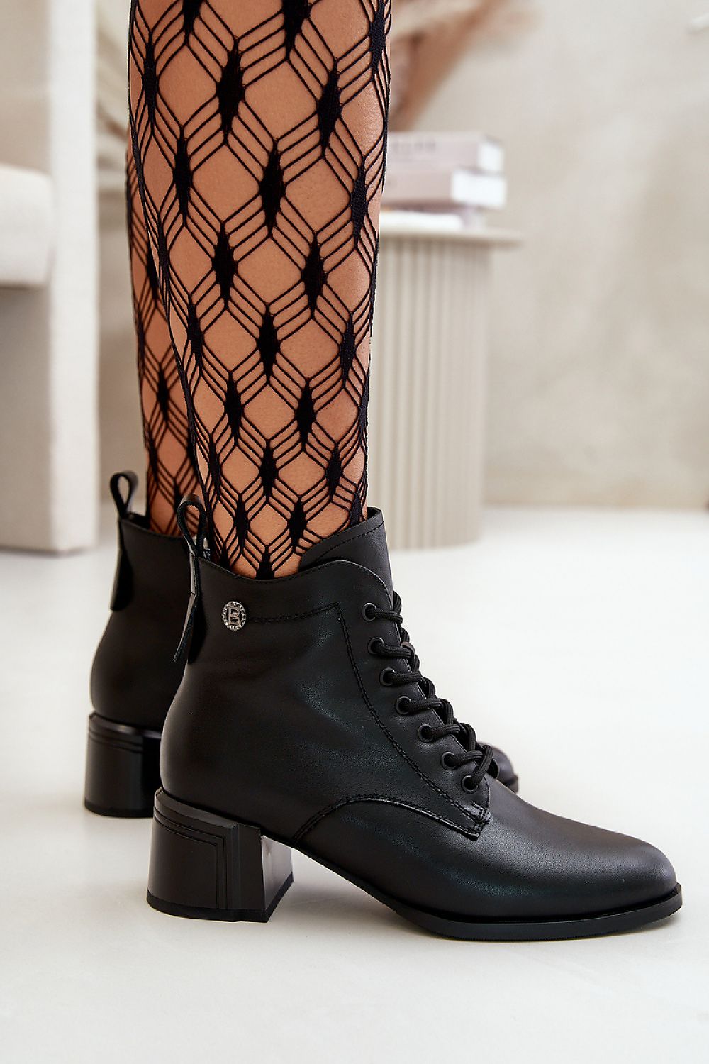 Stiefeletten mit Absatz Step in style