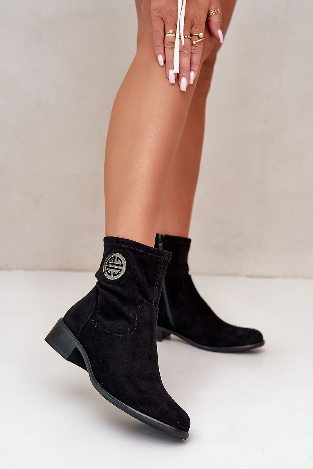 Stiefeletten mit Absatz Step in style
