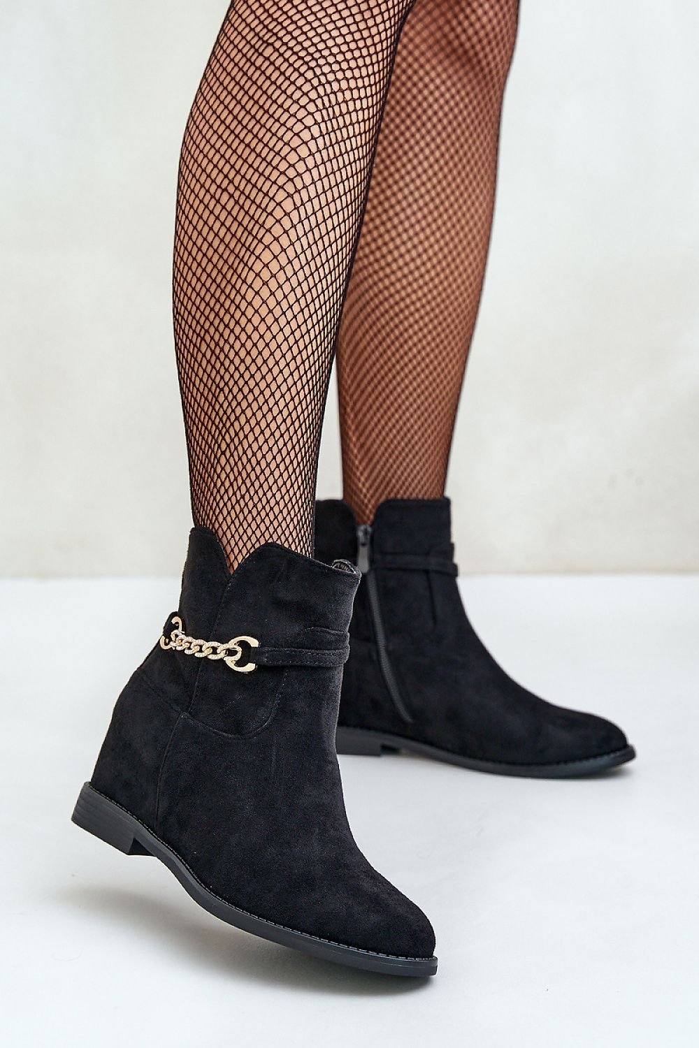 Plateau-Stiefeletten Step in style