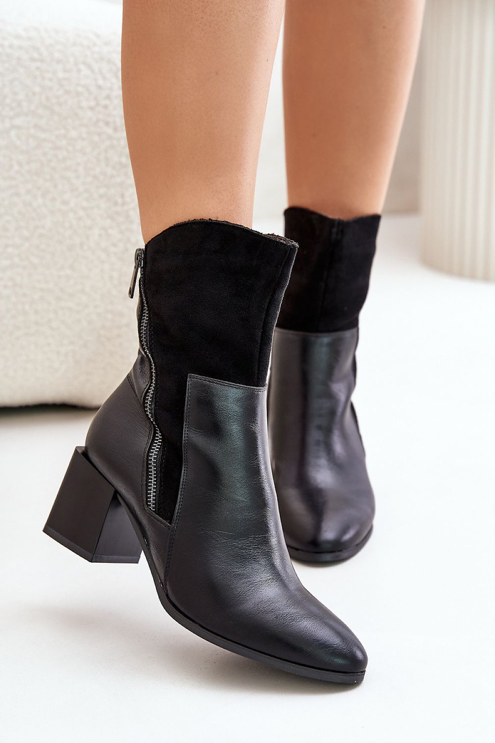 Stiefeletten mit Absatz Step in style