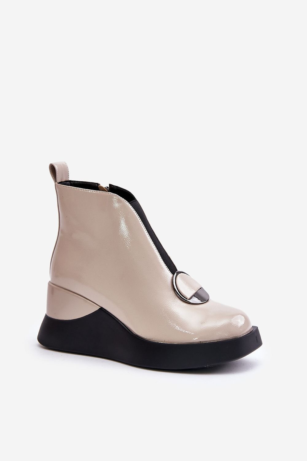 Plateau-Stiefeletten Step in style