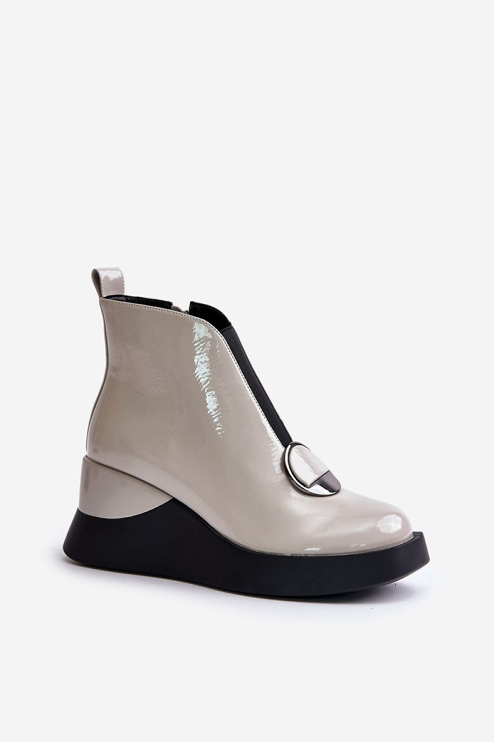 Plateau-Stiefeletten Step in style