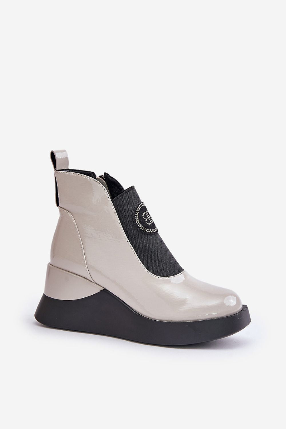Plateau-Stiefeletten Step in style
