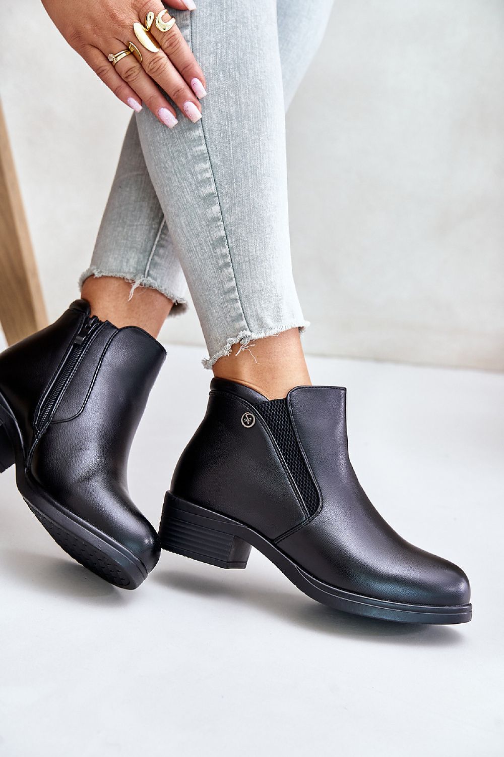 Stiefeletten mit Absatz Step in style