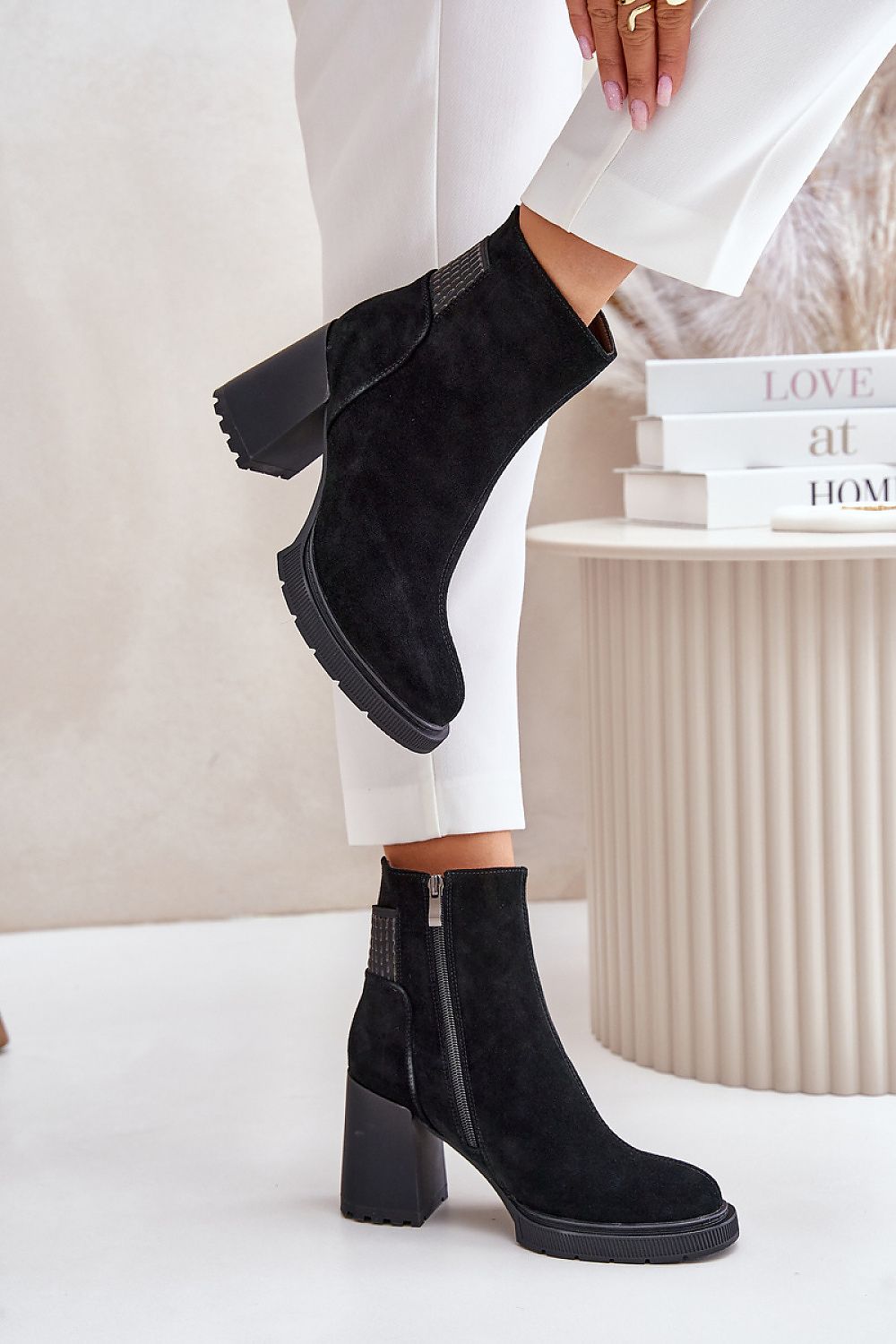 Stiefeletten mit Absatz Step in style