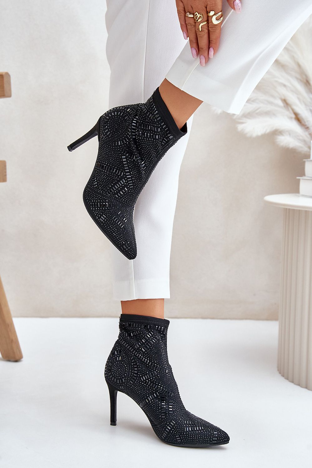Stiefeletten mit Absatz Step in style