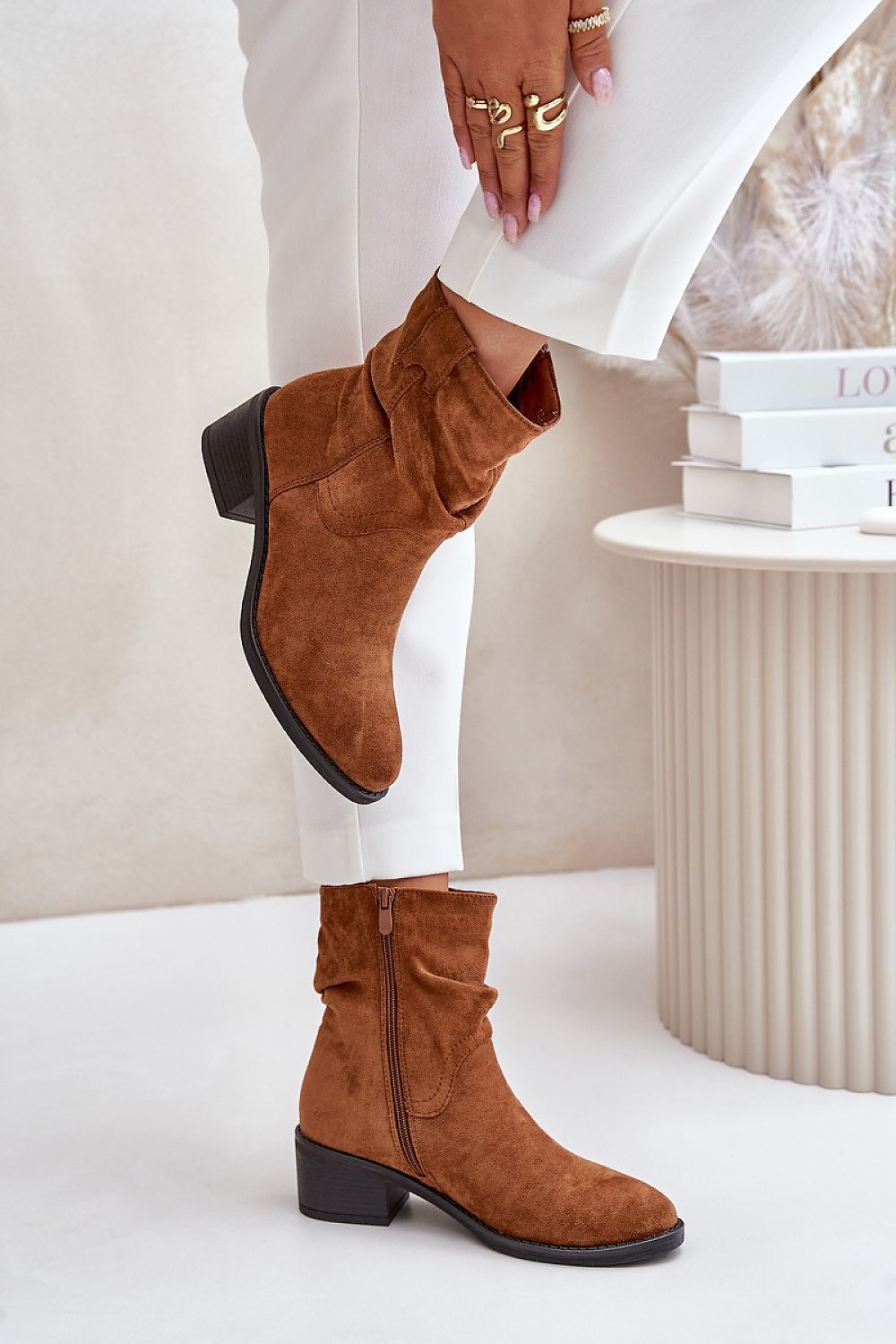 Stiefeletten mit Absatz Step in style