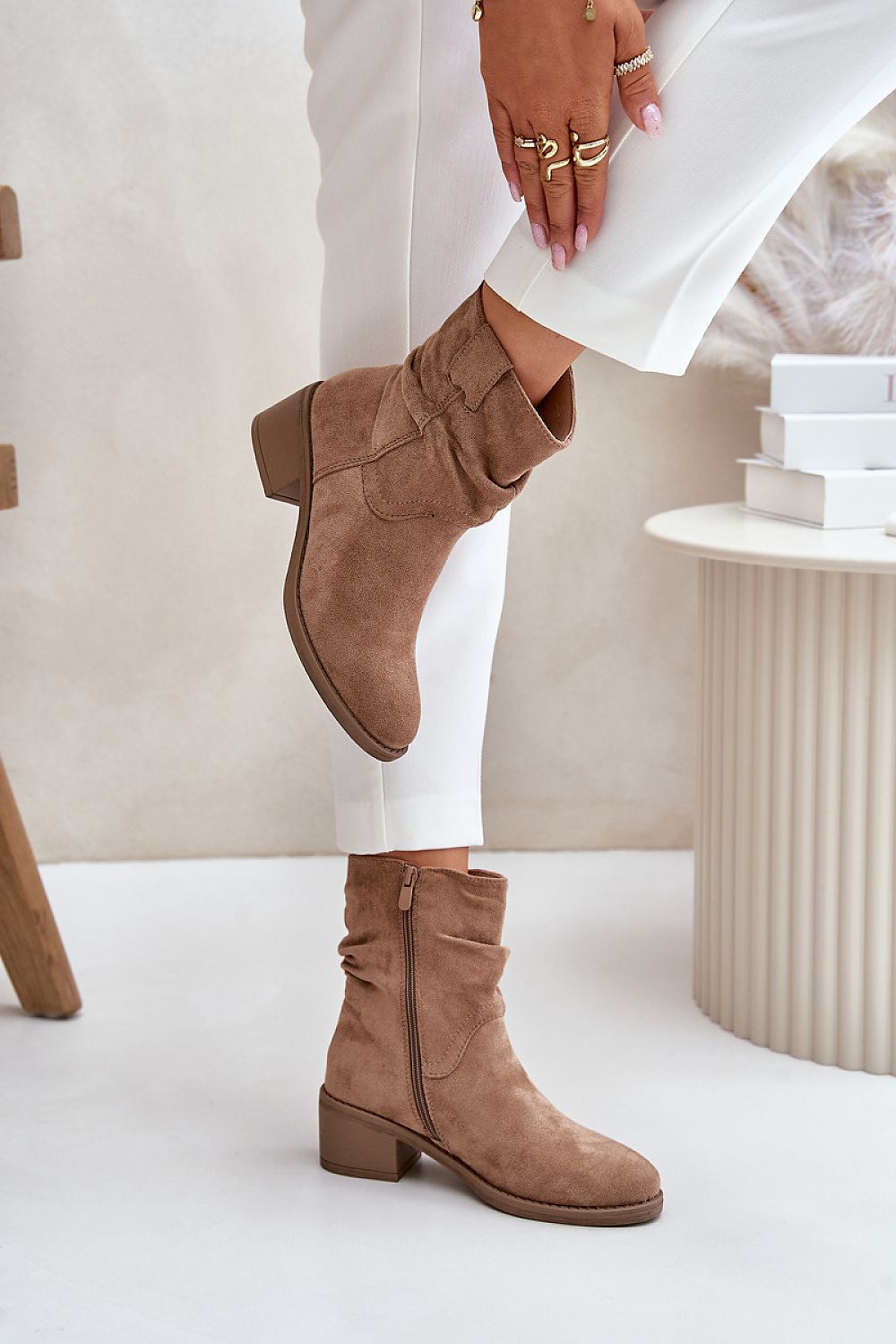Stiefeletten mit Absatz Step in style
