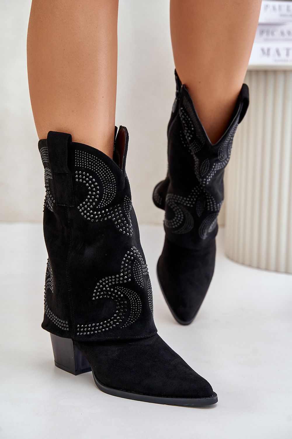 Stiefeletten mit Absatz Step in style