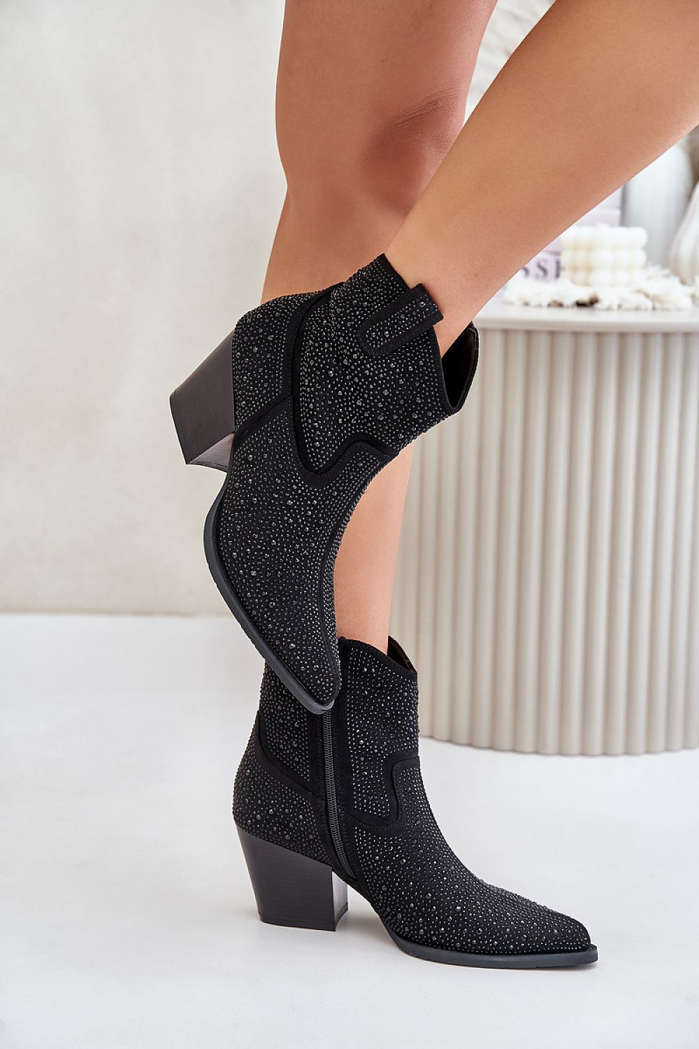 Stiefeletten mit Absatz Step in style