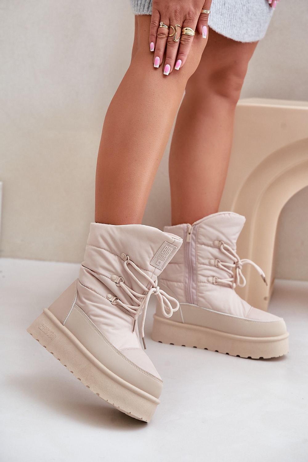 Schneeschuhe Step in style