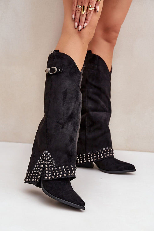 Stiefel mit Absätzen Step in style
