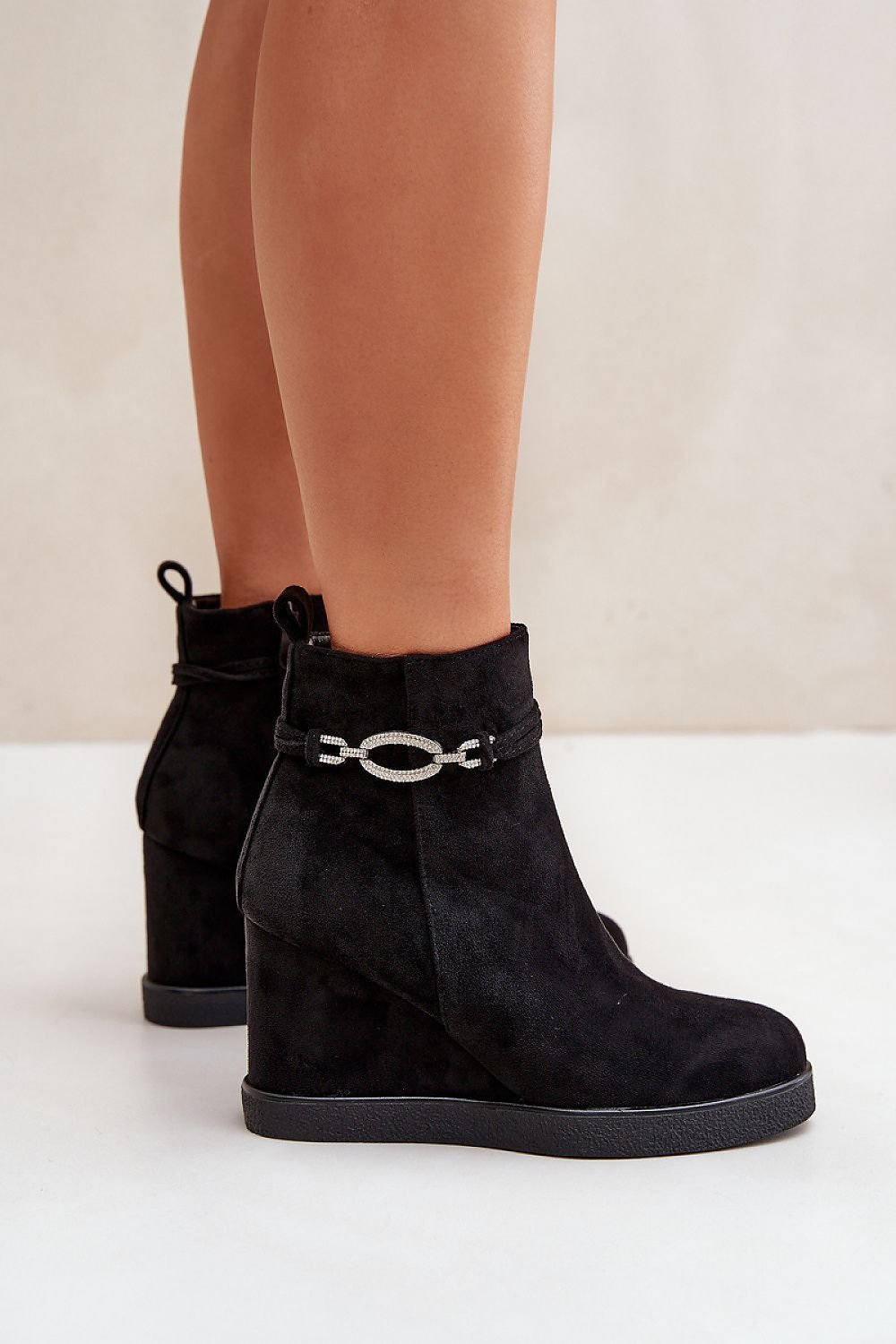 Plateau-Stiefeletten Step in style