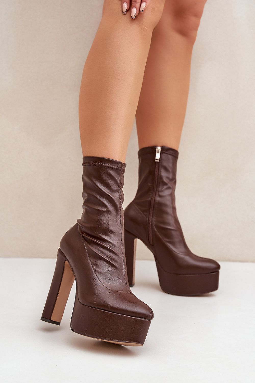 Stiefeletten mit Absatz Step in style