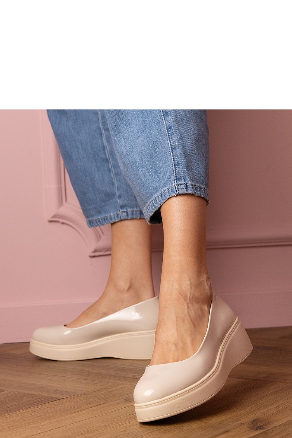 Plateau-Halbschuhe model 211773 PRIMO