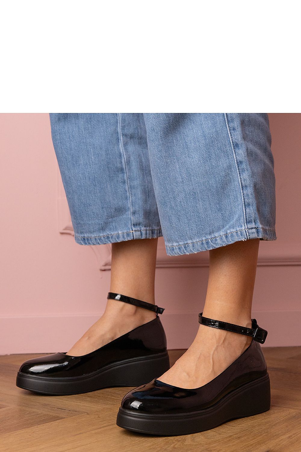 Plateau-Halbschuhe model 211775 PRIMO