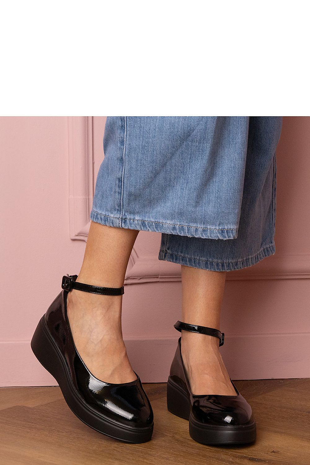 Plateau-Halbschuhe model 211775 PRIMO