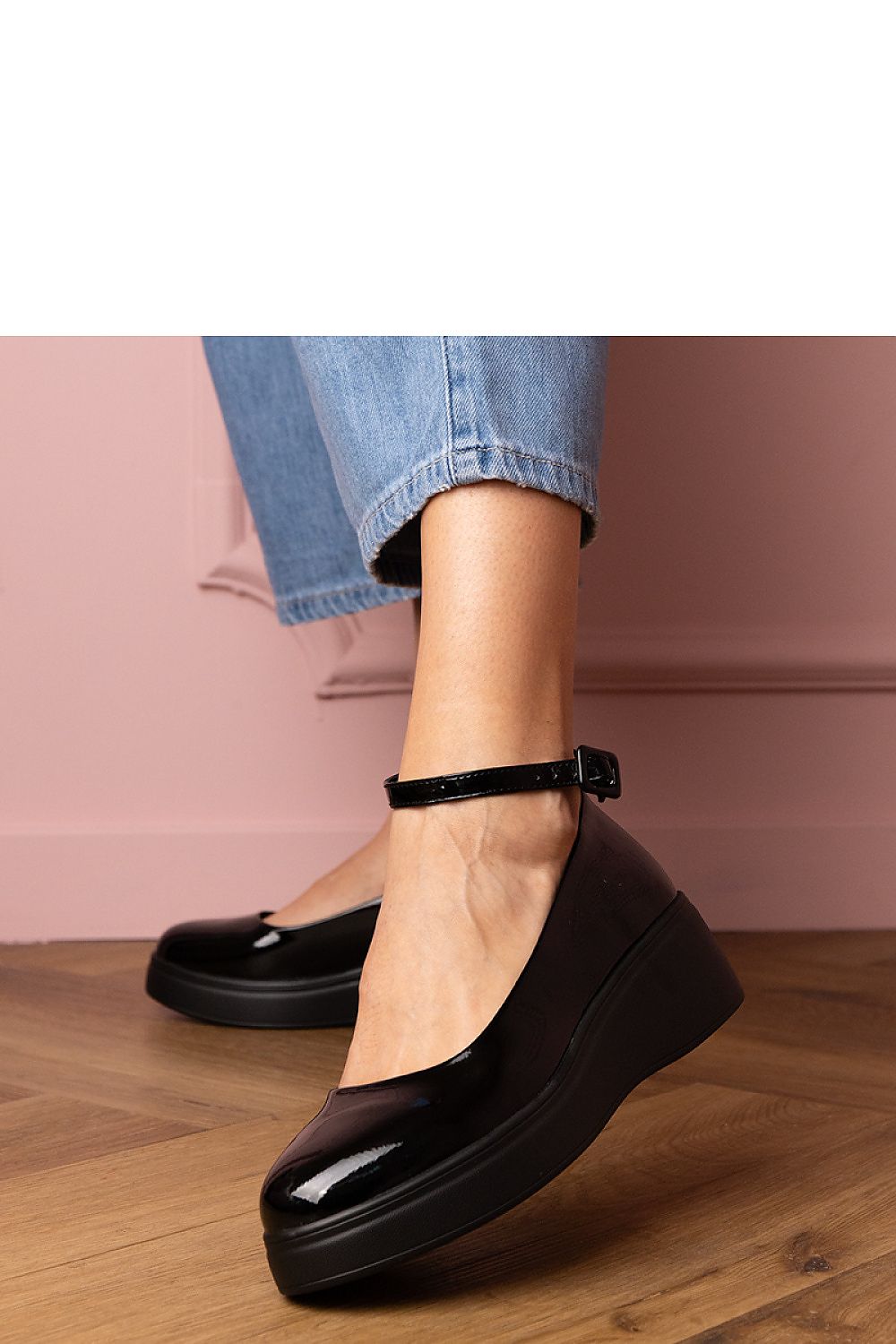 Plateau-Halbschuhe model 211775 PRIMO