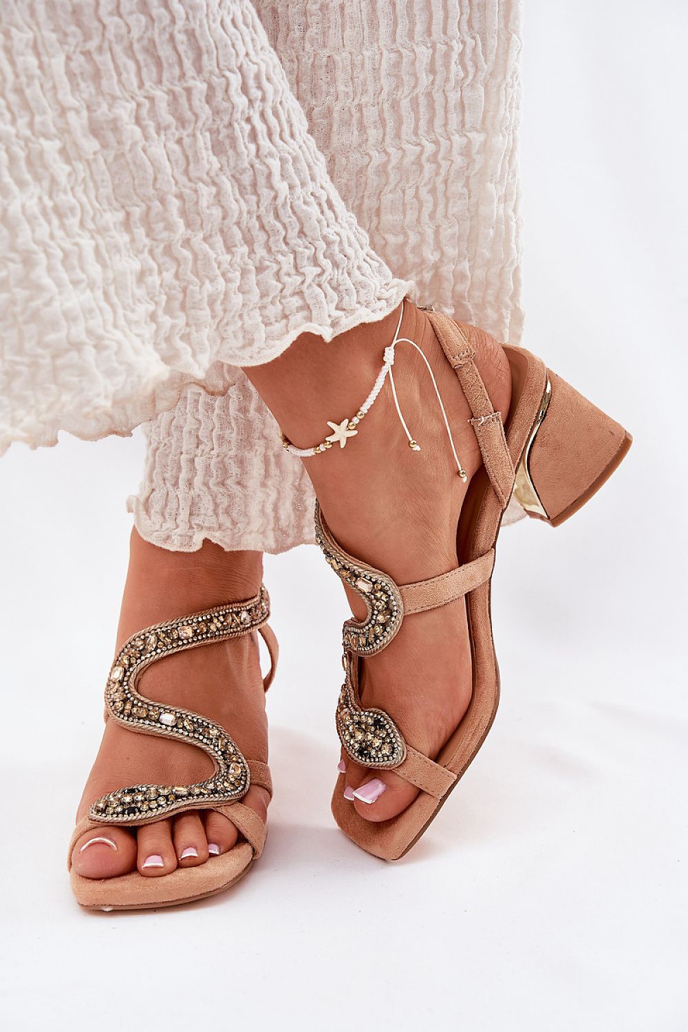 Sandalen mit Absatz model 212357 Step in style