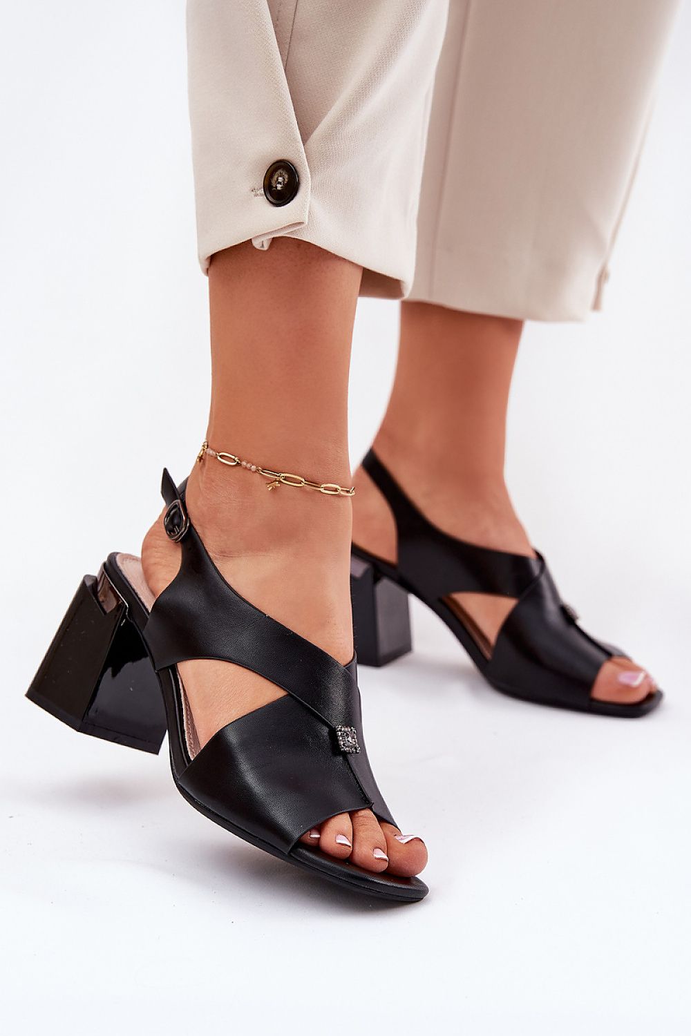 Sandalen mit Absatz model 212828 Step in style