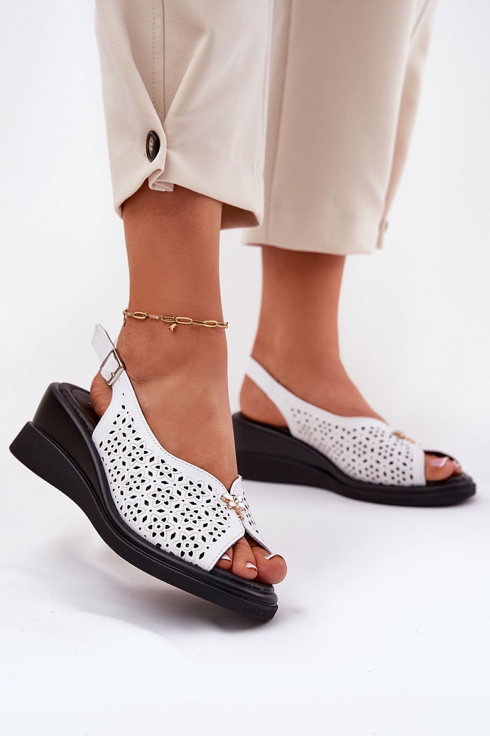 Keilabsatz Sandalen model 213013 Step in style