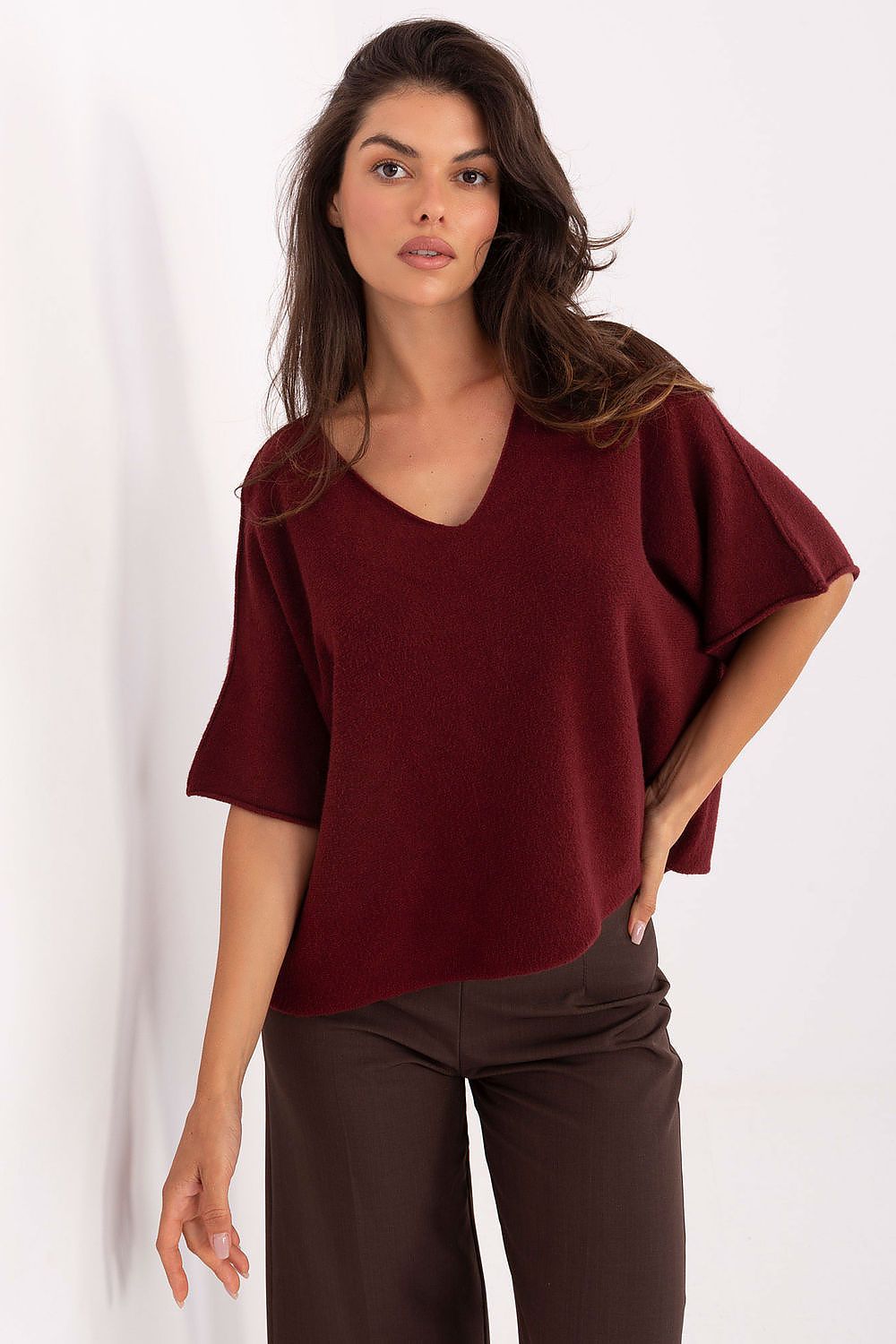 Kurzarm Pullover model 216680 Italy Moda