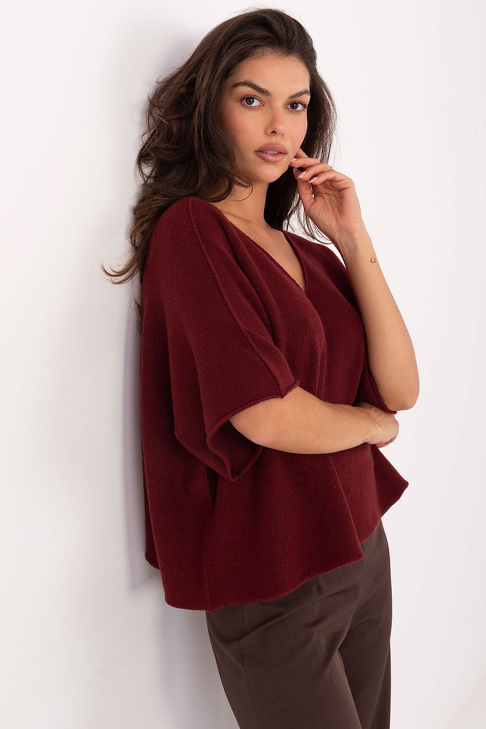 Kurzarm Pullover model 216680 Italy Moda