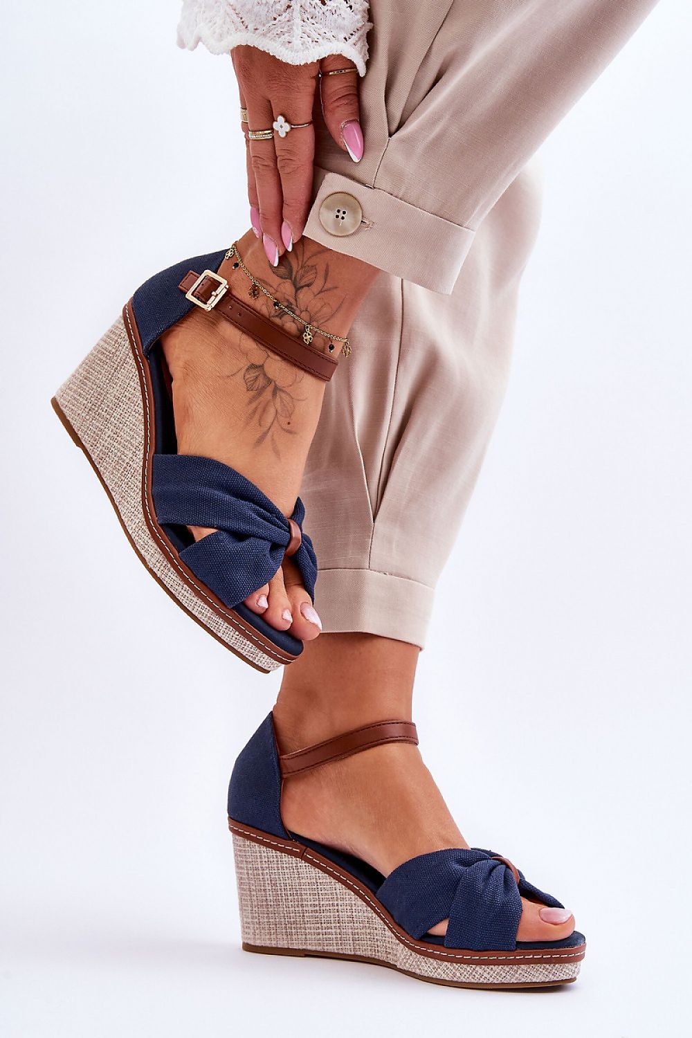 Keilabsatz Sandalen Step in style