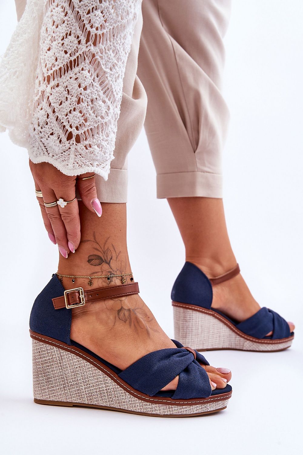 Keilabsatz Sandalen Step in style