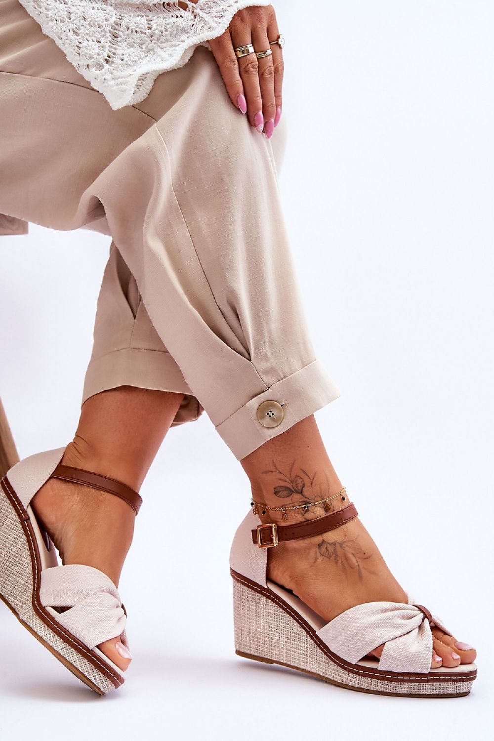 Keilabsatz Sandalen Step in style